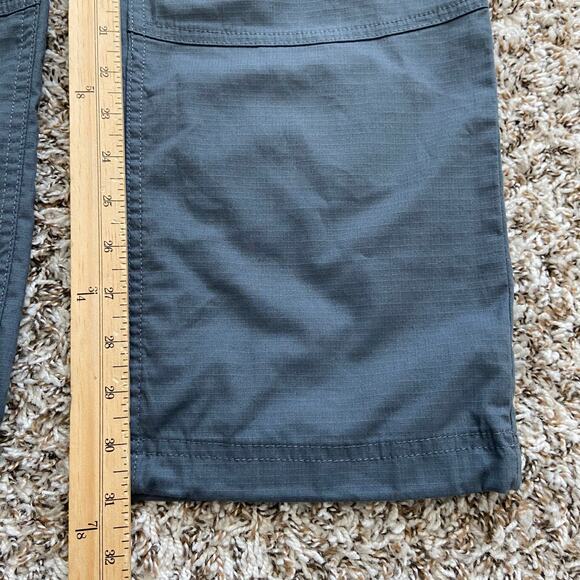 Prana Palisades Ripstop Utility Pant Women's 6 Thundercloud 31" Relaxed Straight - Picture 10 of 12